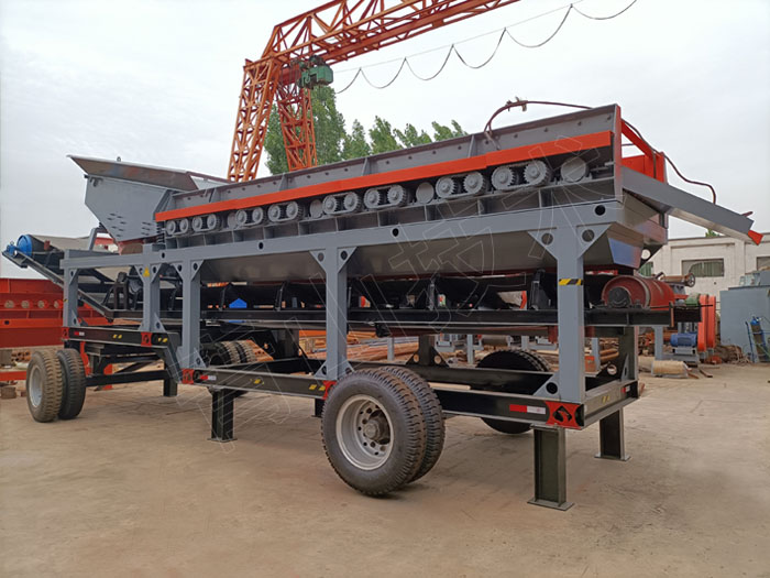 移動泥石分離設備